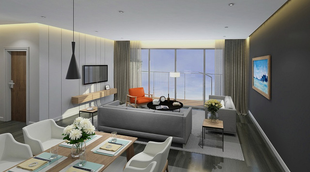 Những căn hộ EcoLife Capitol có thiết kế hiện đại, thông minh.